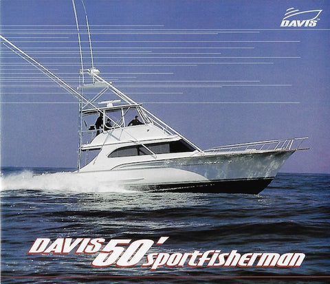 Buddy Davis 50 Sportfisherman Brochure