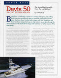 Buddy Davis 50 Express Chesapeake Magazine Reprint Brochure