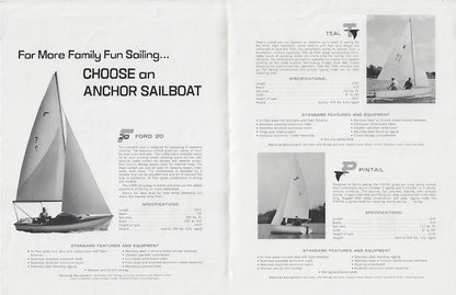 MFG Anchor Sailboats Brochure