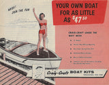 Craig Craft 1955 Kit Boat Brochure