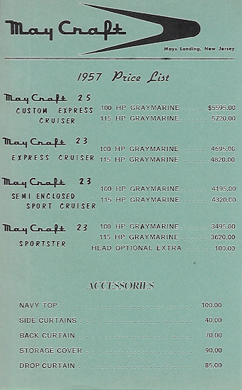 May Craft 1957 Brochure