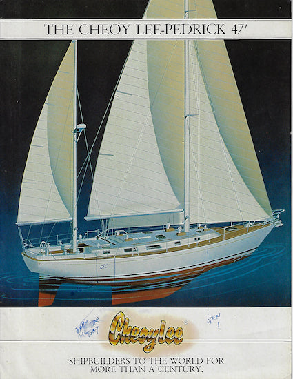 Cheoy Lee 47 Pedrick Brochure
