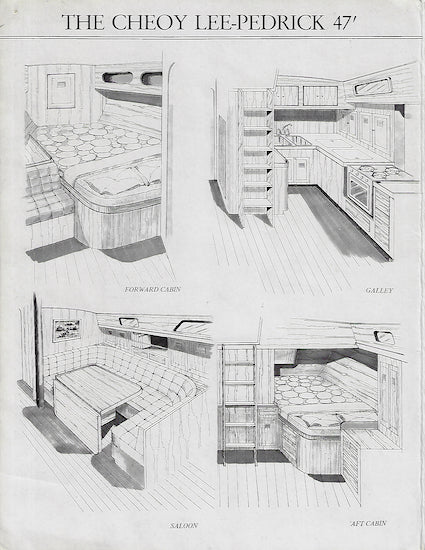 Cheoy Lee 47 Pedrick Brochure