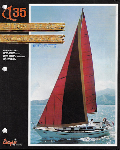 Cheoy Lee 35 Brochure Package