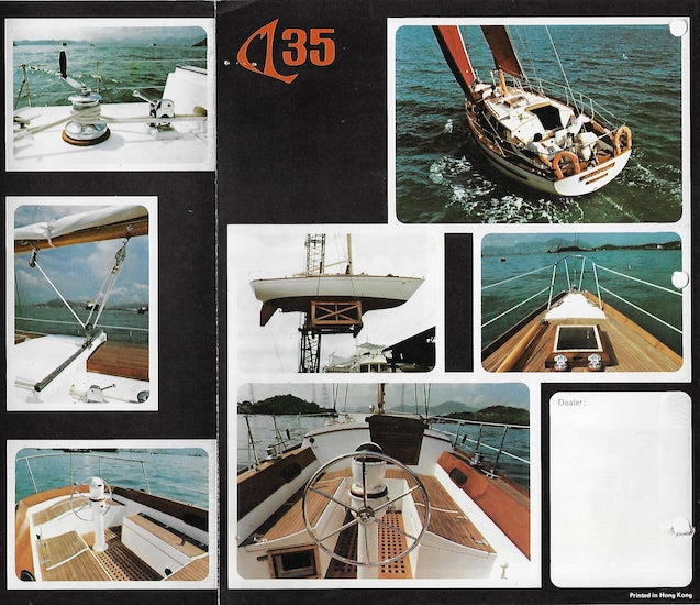 Cheoy Lee 35 Brochure Package