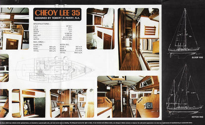Cheoy Lee 35 Brochure Package