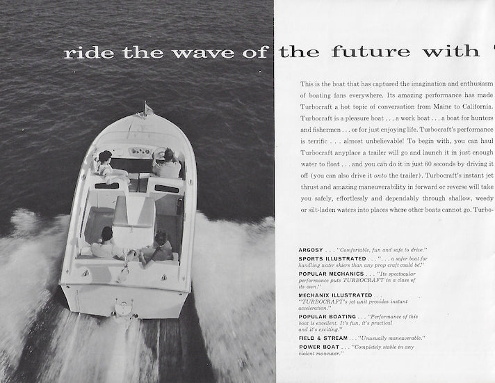 Buehler 1962 Turbopower Brochure