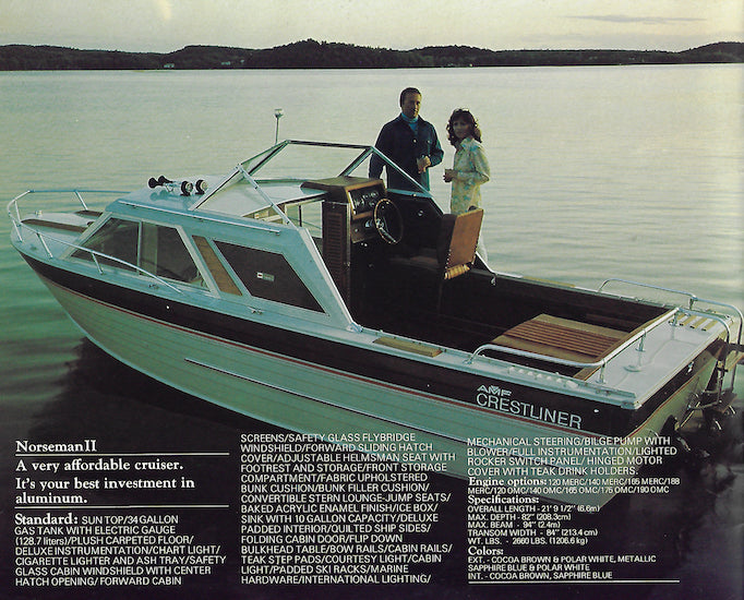 Crestliner 1975 / 1976 Brochure