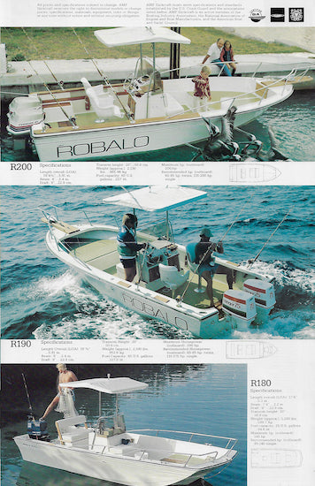 Robalo 1977 Poster Brochure