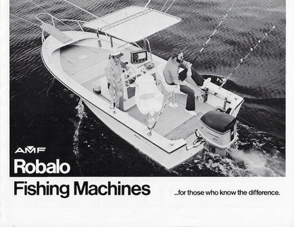 Robalo 1976 Poster Brochure