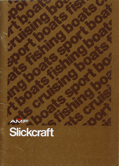 AMF Slickcraft / Robalo 1980 Brochure