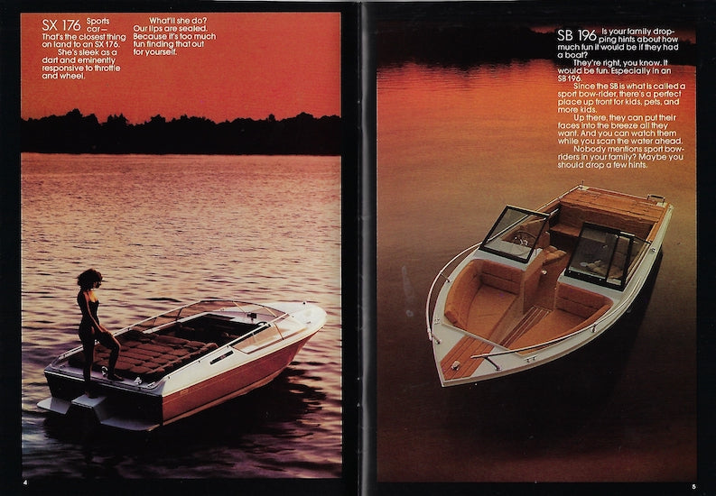 AMF Slickcraft / Robalo 1980 Brochure