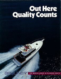 Bayliner 1992 Quality Brochure