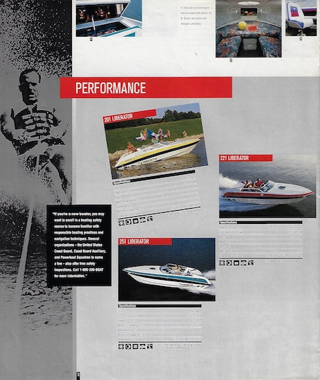 Four Winns 1991 Full Line Brochure