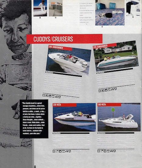 Four Winns 1991 Full Line Brochure – SailInfo I boatbrochure.com