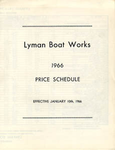 Lyman 1966 Price List