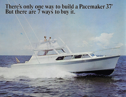 Pacemaker 37 Sport Fisherman & Cruisers Brochure
