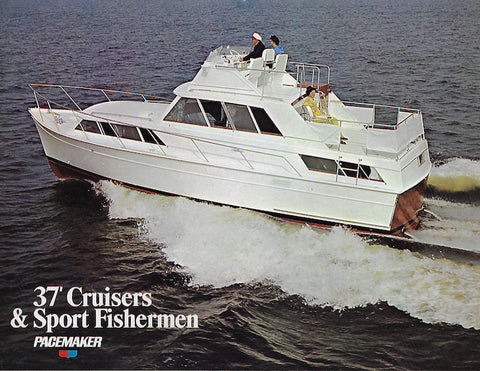 Pacemaker 37 Sport Fisherman & Cruisers Brochure