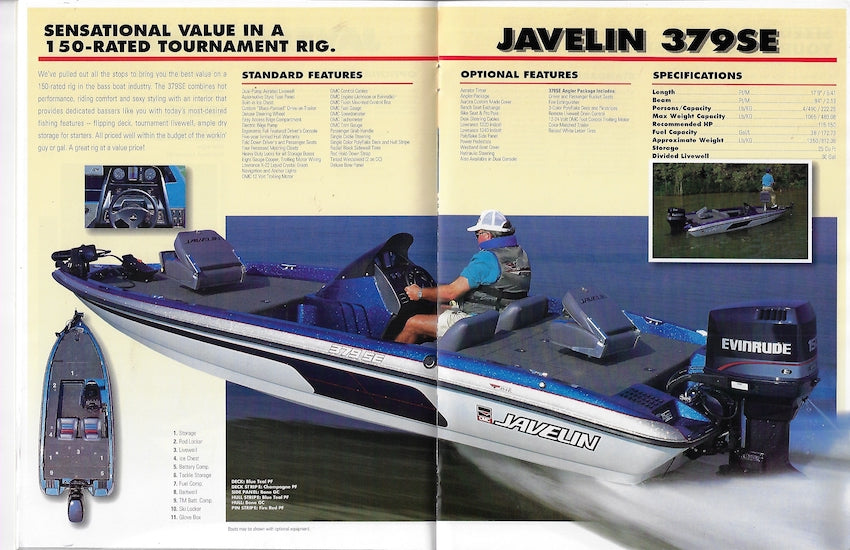 Javelin 1996 Brochure – SailInfo I boatbrochure.com