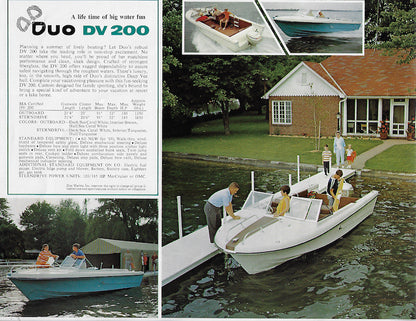 Duo 1960s Brochure