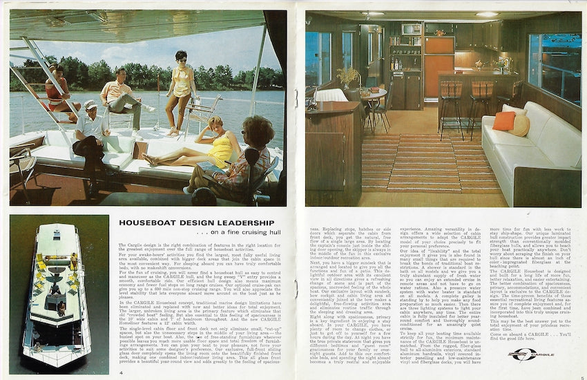 Cargile Houseboat Brochure