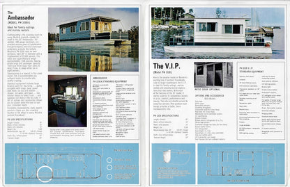 Monark Houseboat Brochure