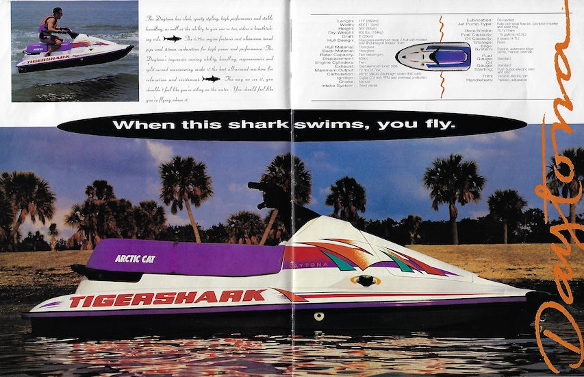 Arctic Cat 1994 Tigershark Watercraft Brochure – SailInfo I