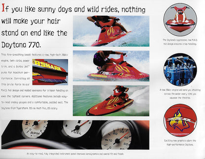 Arctic Cat 1996 Tigershark Watercraft Brochure