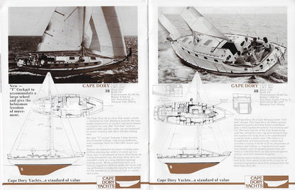 Cape Dory 1986 Brochure