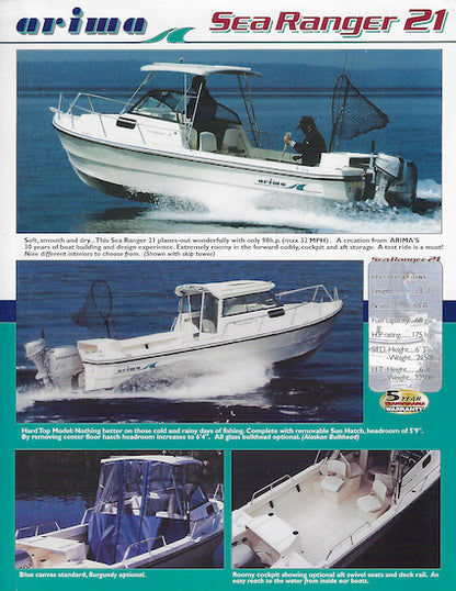 Arima Sea Ranger 21 Brochure