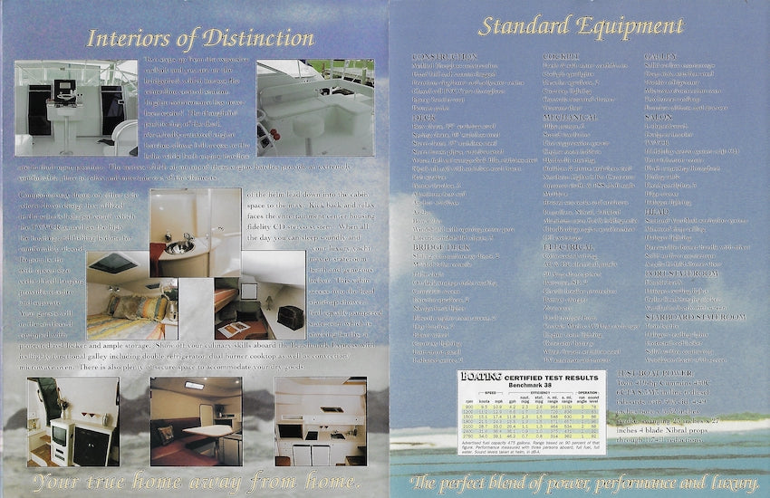 Benchmark 36 & 38 Express Brochure