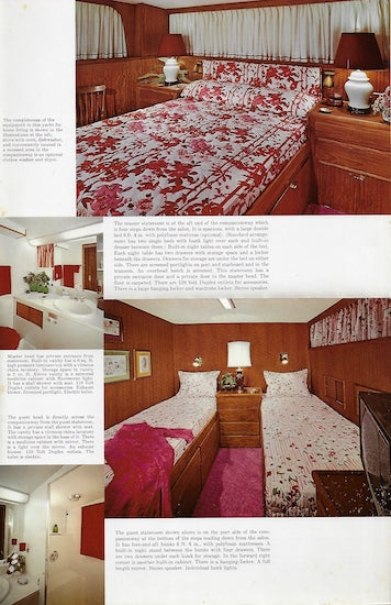 Hatteras 58 Triple Cabin Brochure