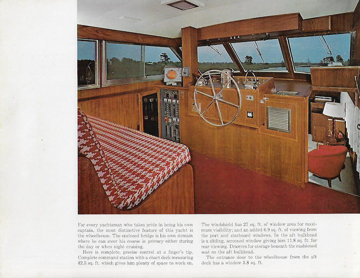 Hatteras 58 Triple Cabin Brochure