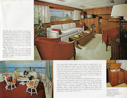 Hatteras 58 Triple Cabin Brochure