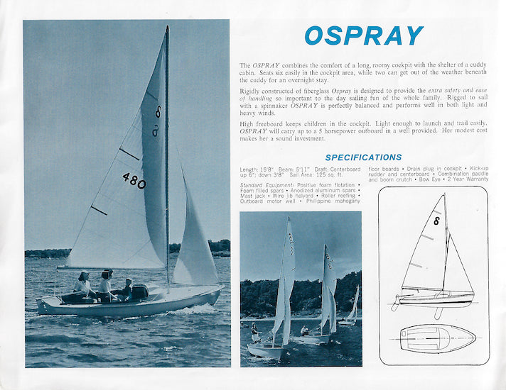O'Day 1960s Brochure – SailInfo I boatbrochure.com