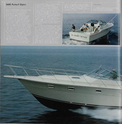 Tiara & Pursuit 1985 Brochure