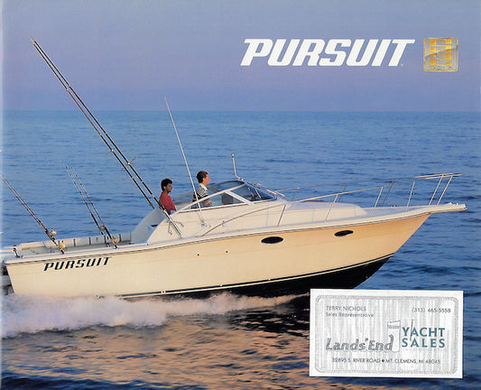 Pursuit 1989 Brochure
