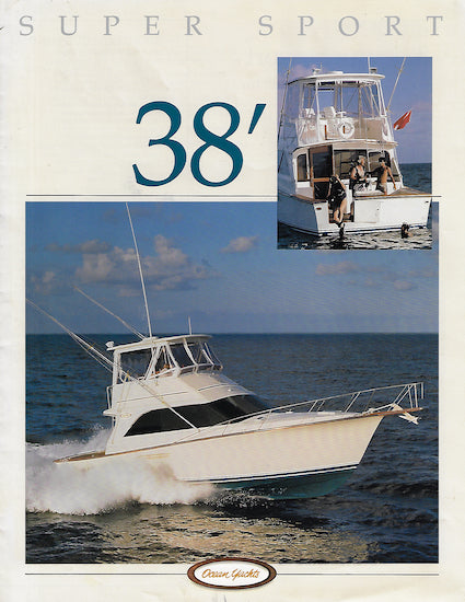 Ocean 38 Super Sport Brochure