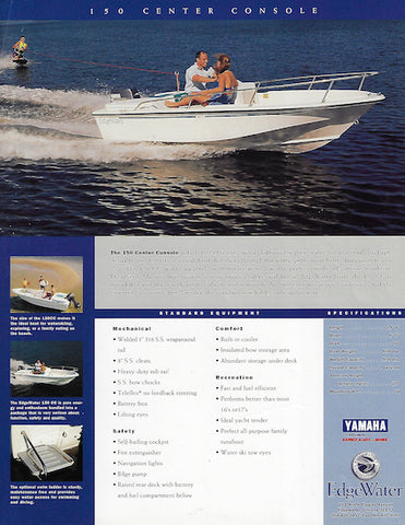 Edgewater 150 Center Console Brochure