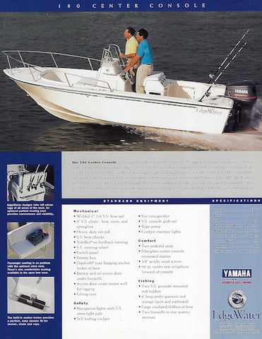 Edgewater 180 Center Console Brochure