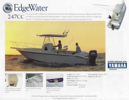 Edgewater 220/247 Center Console Brochure