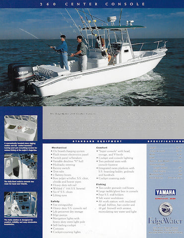 Edgewater 260 Center Console Brochure