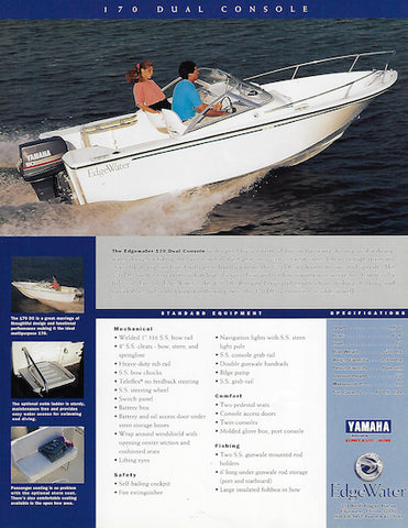 Edgewater 170 Dual Console Brochure