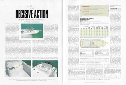 Edgewater 26 Boating Magazine Reprint Brochure