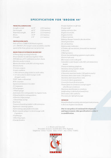 Broom 44 Brochure