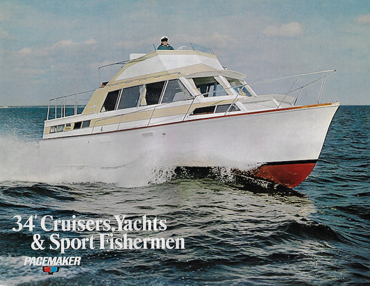 Pacemaker 34 Cruisers & Sport Fisherman Brochure
