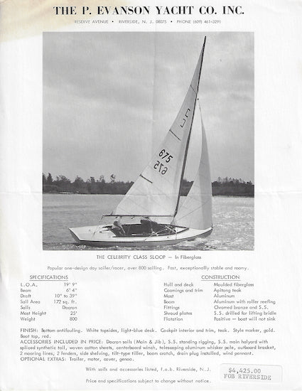 Celebrity Class Specification Brochure