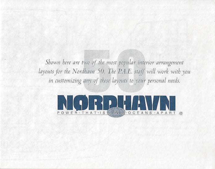 Nordhavn 50 Brochure