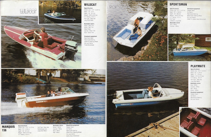 Thundercraft 1980 Brochure