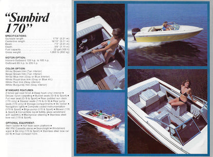 Thundercraft 1983 Brochure